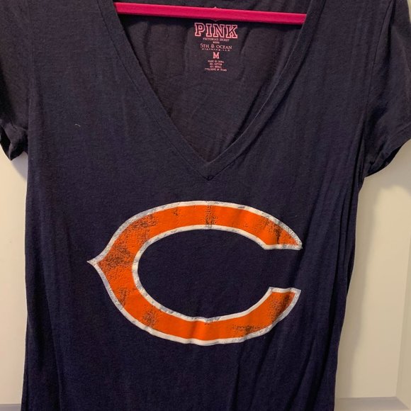 PINK Victoria's Secret Tops - VS Pink Chicago Bears Tee - Size MEDIUM